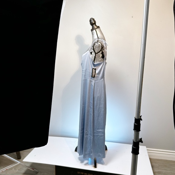 NWT 🌟Host Pick🌟DANIELLE BERNSTEIN SATIN MIDI SLIP DRESS - sz 16 - Picture 3 of 10